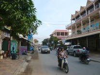 Straatbeeld in Phnom Penh